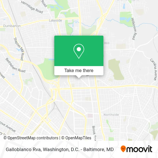 Galloblanco Rva map
