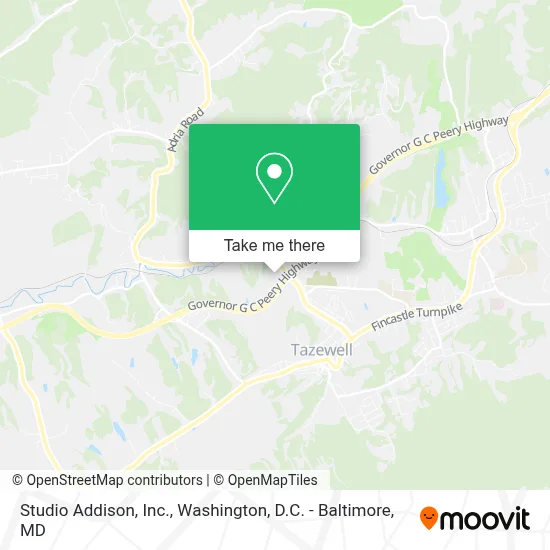 Studio Addison, Inc. map