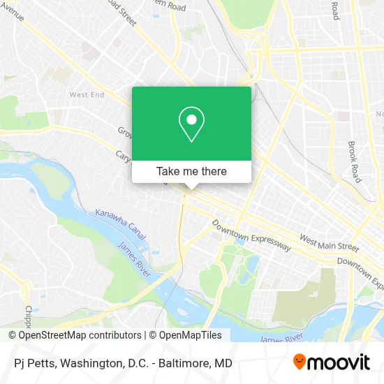 Pj Petts map