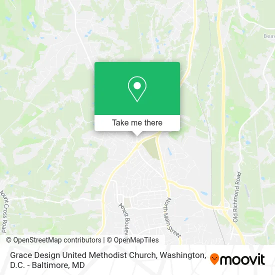 Grace Design United Methodist Church map