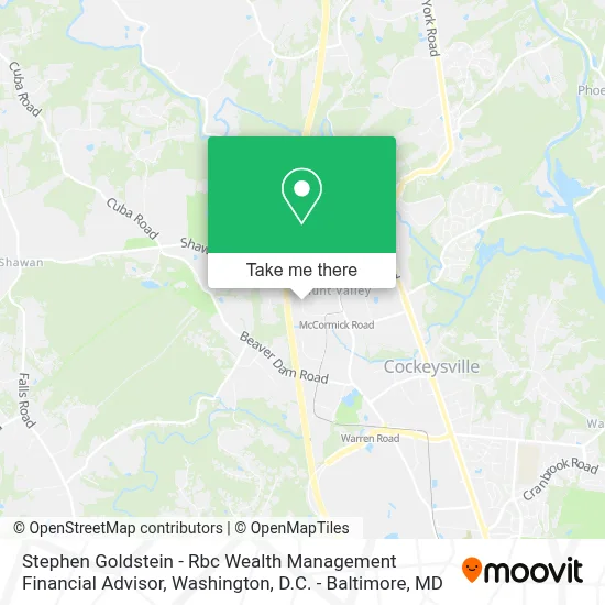 Stephen Goldstein - Rbc Wealth Management Financial Advisor map
