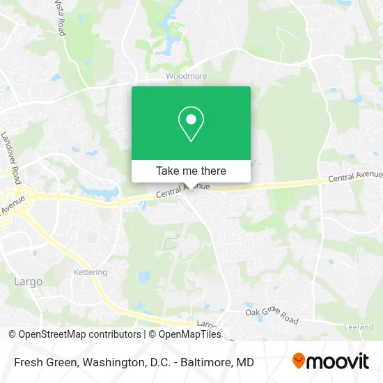 Fresh Green map
