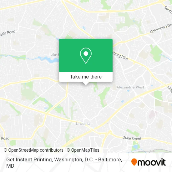 Get Instant Printing map