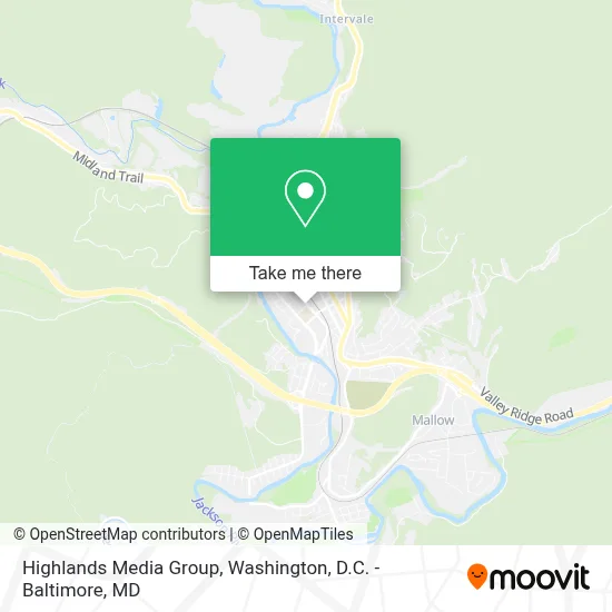 Highlands Media Group map