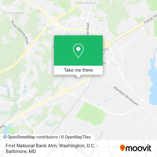 First National Bank Atm map