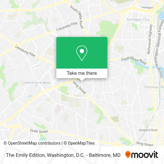 The Emily Edition map