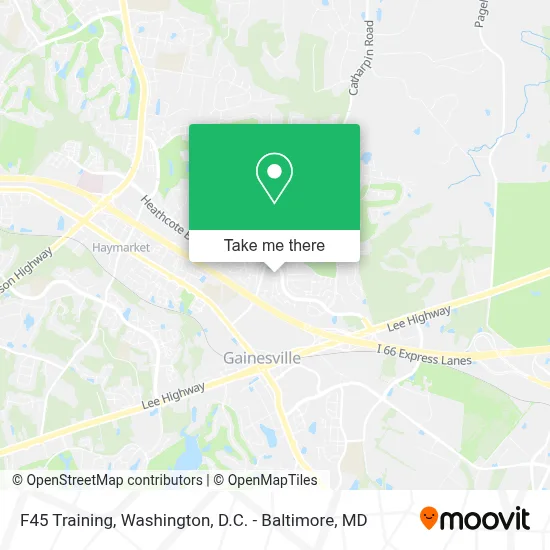 F45 Training map