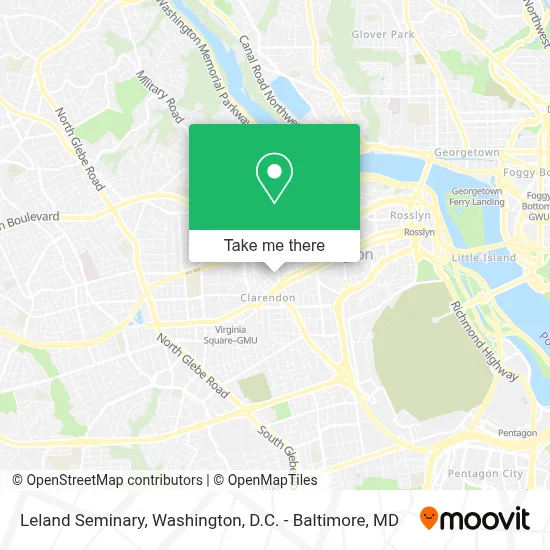 Leland Seminary map
