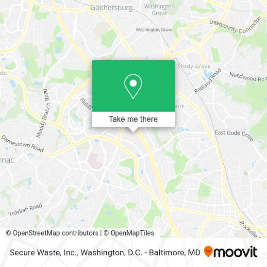 Secure Waste, Inc. map