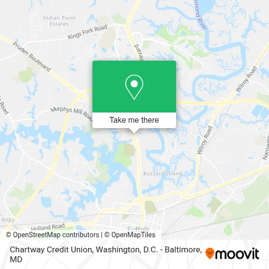 Chartway Credit Union map