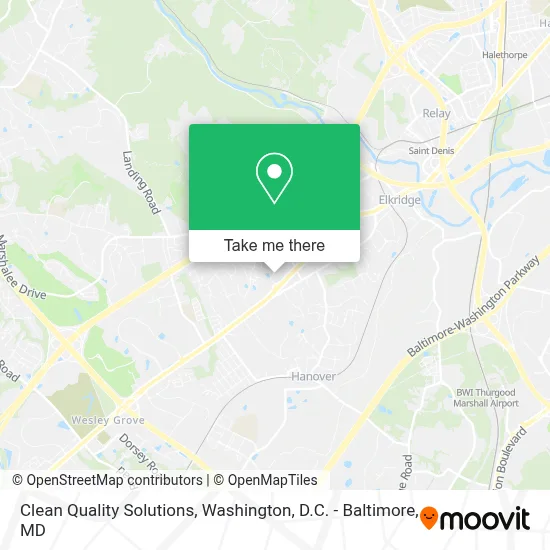 Clean Quality Solutions map