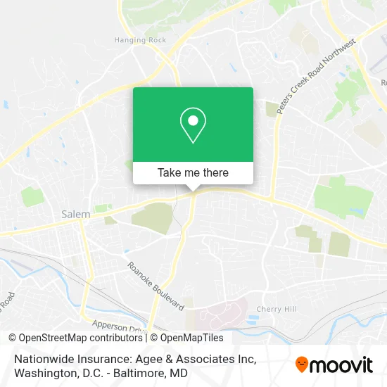 Nationwide Insurance: Agee & Associates Inc map