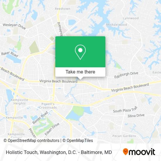 Holistic Touch map