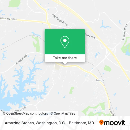 Amazing Stones map
