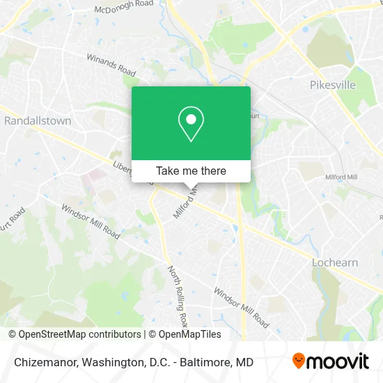 Chizemanor map