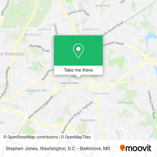 Stephen Jones map
