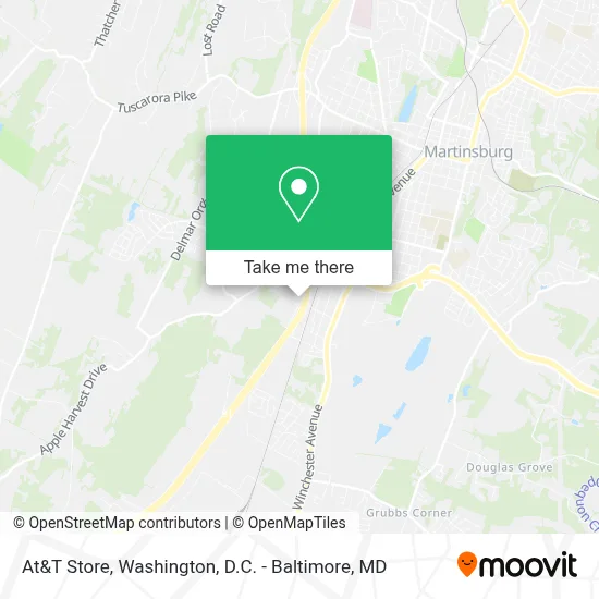 At&T Store map