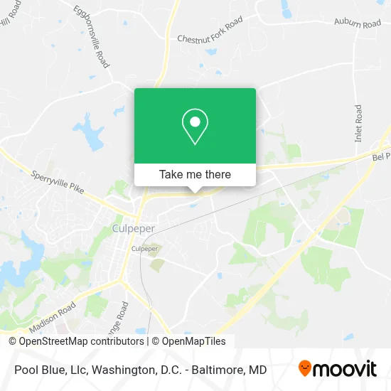 Pool Blue, Llc map