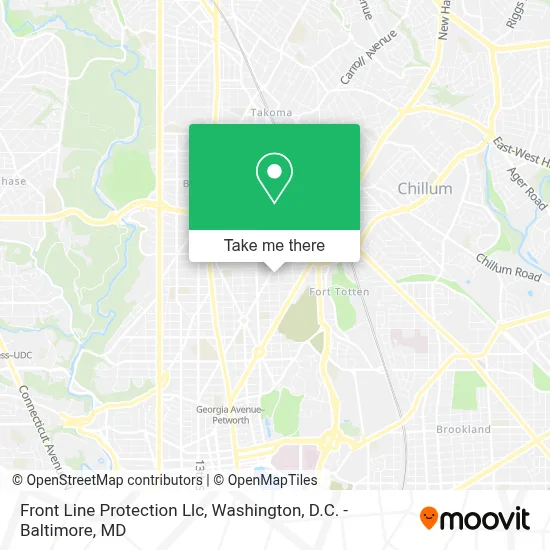 Front Line Protection Llc map