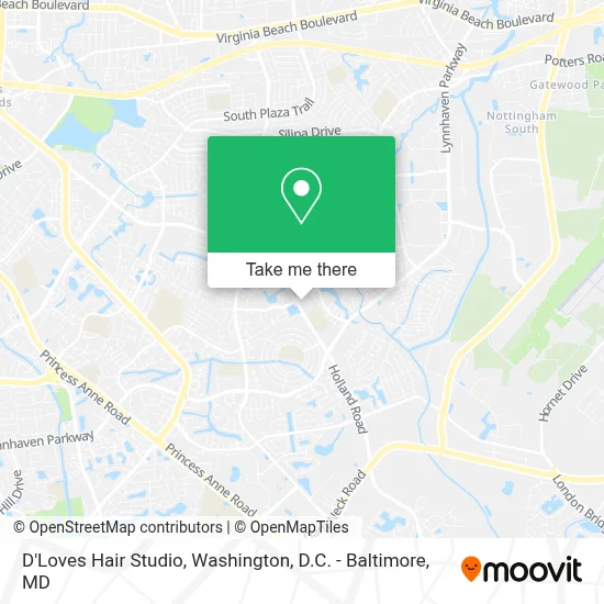 D'Loves Hair Studio map