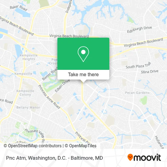 Pnc Atm map