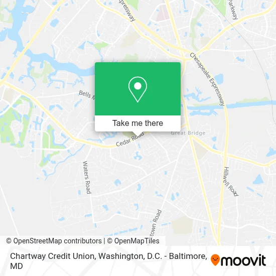 Chartway Credit Union map