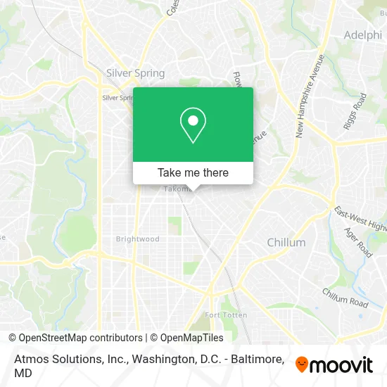 Atmos Solutions, Inc. map