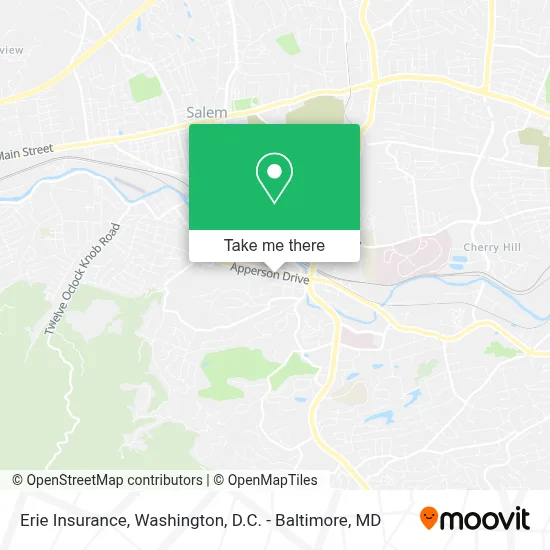 Erie Insurance map