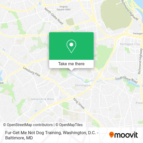 Fur-Get Me Not Dog Training map