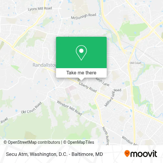 Secu Atm map