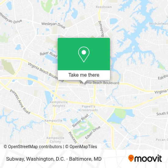 Subway map