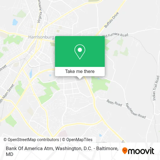 Bank Of America Atm map