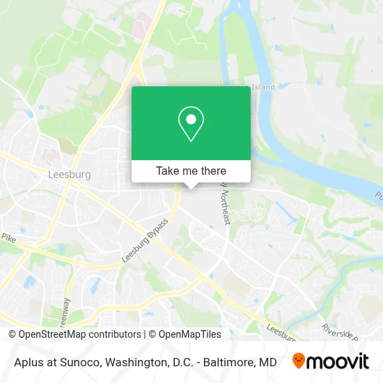 Aplus at Sunoco map