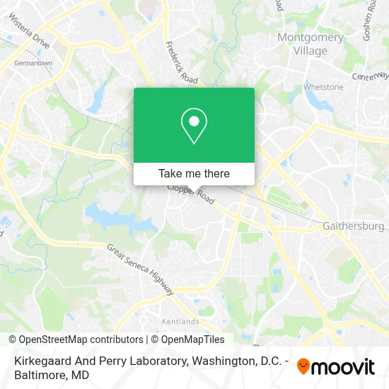 Kirkegaard And Perry Laboratory map