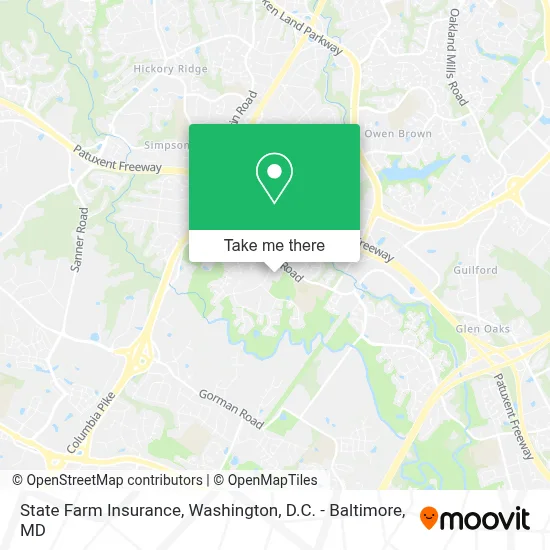 State Farm Insurance map