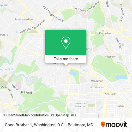 Good Brother 1 map