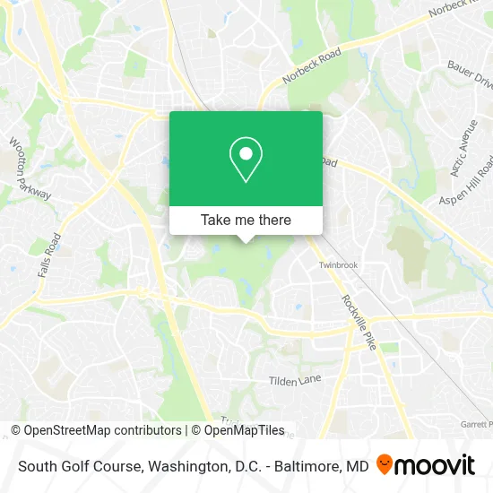 South Golf Course map