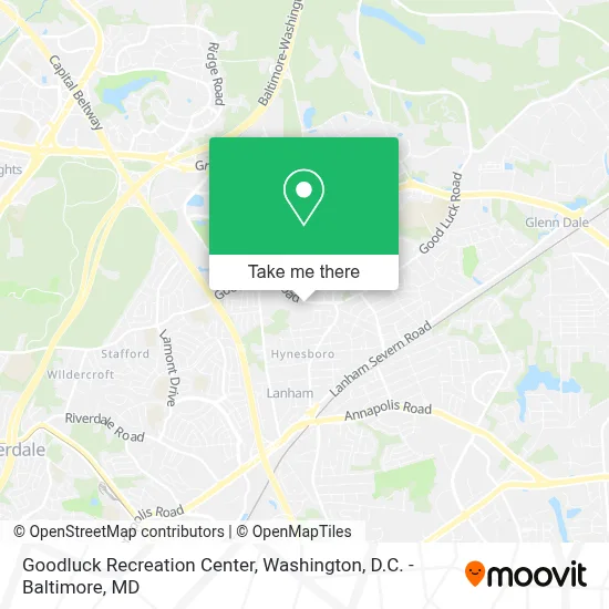 Goodluck Recreation Center map