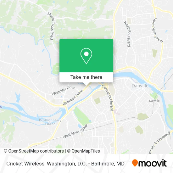 Cricket Wireless map