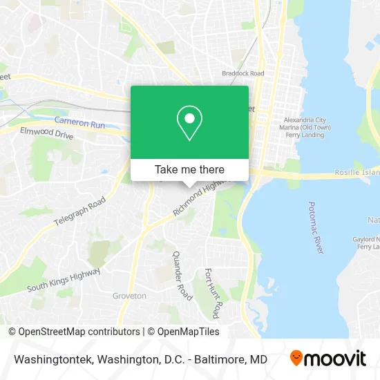 Washingtontek map