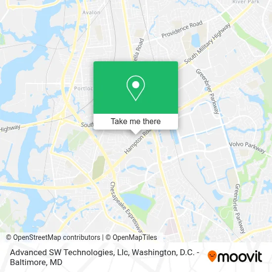 Advanced SW Technologies, Llc map