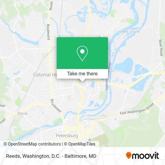 Reeds map
