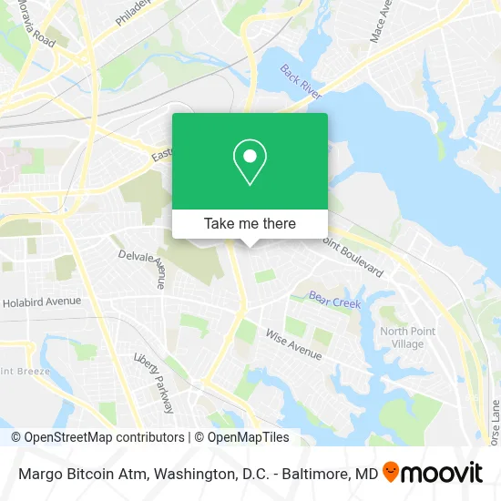 Margo Bitcoin Atm map