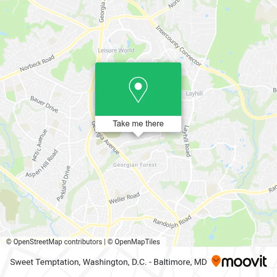 Sweet Temptation map