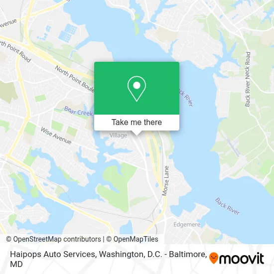 Haipops Auto Services map