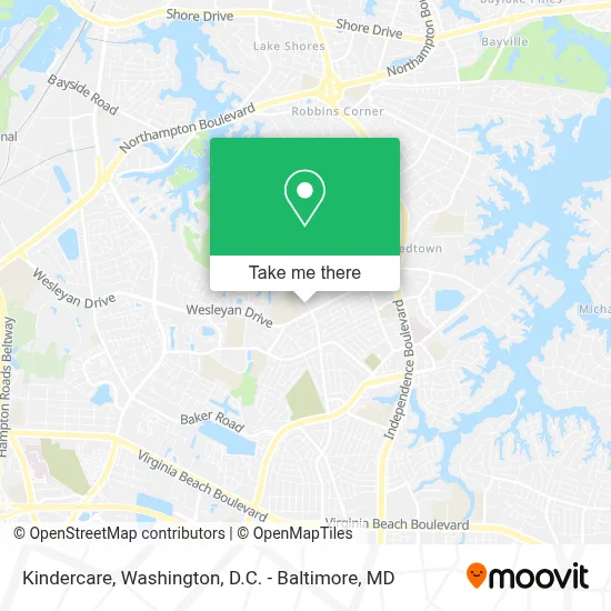 Kindercare map