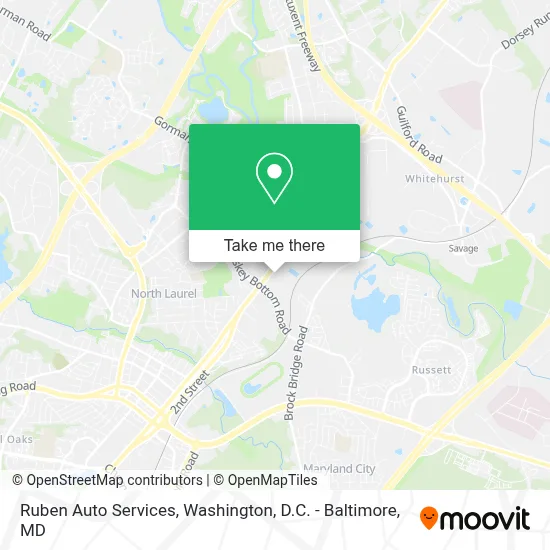 Ruben Auto Services map