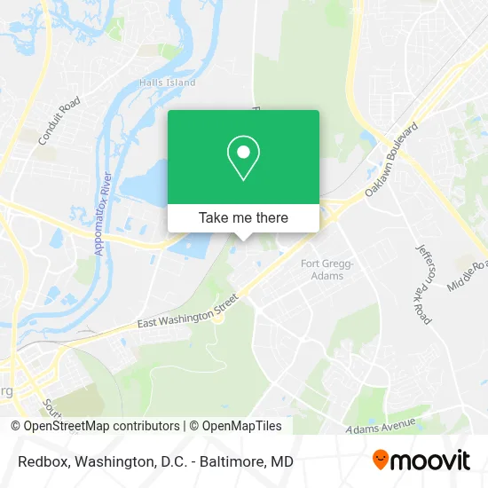 Redbox map