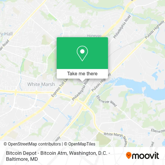 Bitcoin Depot - Bitcoin Atm map