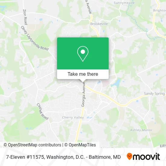 7-Eleven #11575 map